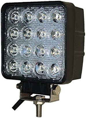 Automotive lighting 12V 24V Truck LED Car Headlights Off-road Spotlight Ceiling Light Excavator Forklift Engineering Lights 27W 48W (Color : Spotlight 42W)