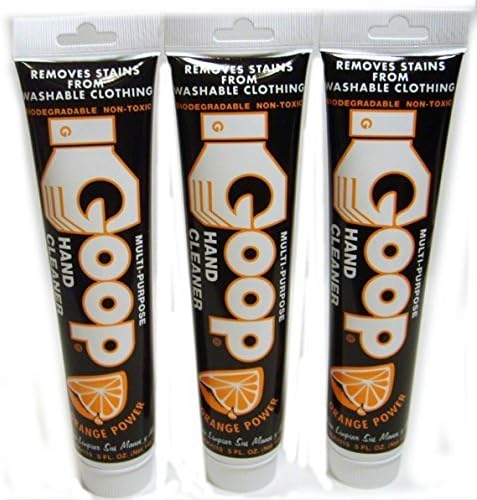 Goop Orange Power Multi-Purpose Hand Cleaner Biodegradable Non-Toxic 5 fl oz Tubes by Goop Orange Power