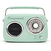 Retro Tasarımlı Bluetooth FM Radyo (Mint Yeşil)