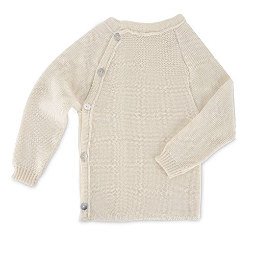 Merino Baby Jumper - natural 62/68 3-6m