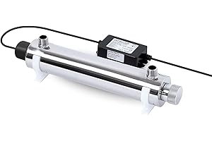 Bellerofonte UV-Sterilisator-Lampe, 16 Watt, 6 l/min, für Filteranlagen und Umkehrosmose