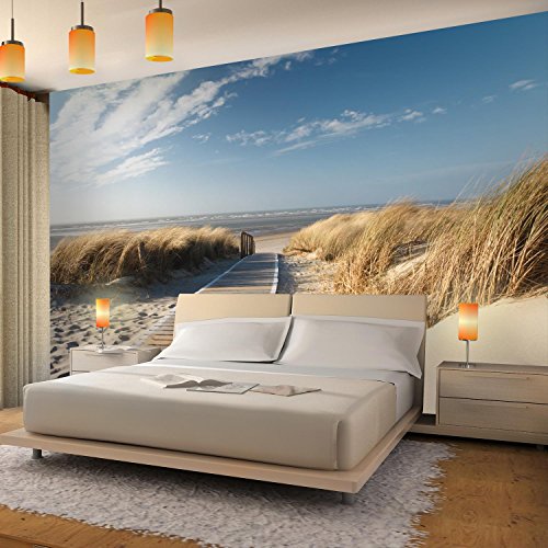Fototapete Strand 352 x 250 cm – Vliestapete – Wandtapete – Vlies Phototapete – Wand – Wandbilder XXL – !!! 100% MADE IN GERMANY !!! Runa Tapete 9008011b - 3