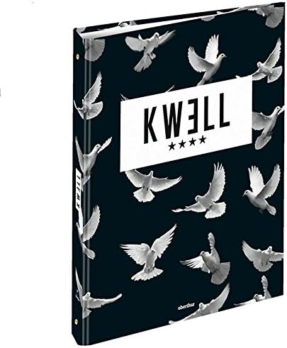 kwell A4 School Ring Binder 4 RINGS Hummingbird