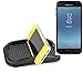 Price comparison product image K-S-Trade Self-adhesive rubber car mount for the dashboard/desk for Samsung Galaxy J3 (2017) Duos, black. smartphone holder mobile phone stand anti-slip mat (TM)