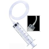 Artlantis Plastik Şırınga Hortumlu B&uuml;y&uuml;k 60 ml 1 Paket Sıvı Emme Enjekt&ouml;r&uuml; Okul Deney Evcil Hayvan Besleme
