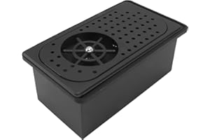 Focket Rince-Verre, Lave-Bouteilles Multi-Angles en Acier Inoxydable pour évier de Cuisine, Nettoyage Facile, Lave-Tasses Automatique pour évier de Bar de Cuisine. (Grand)