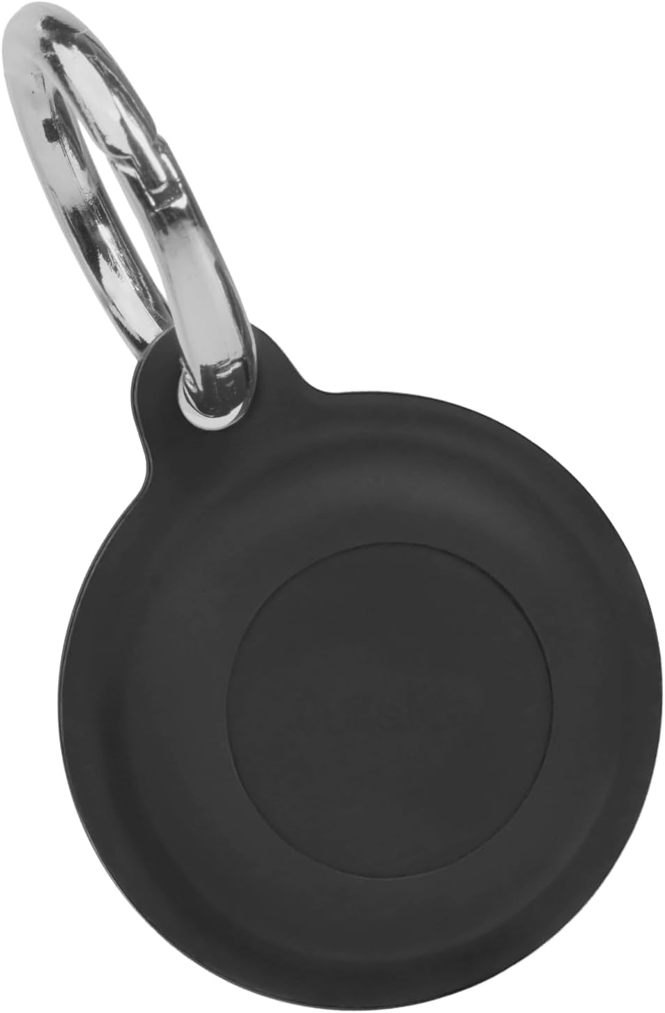 Funda Compatible con Motorola Moto Tag, Funda de Silicona a Prueba de Golpes con Llavero, protección de 360°, Impermeable, Ultraligera, Negra, Robusta Funda antipérdida para buscadores de Llaves