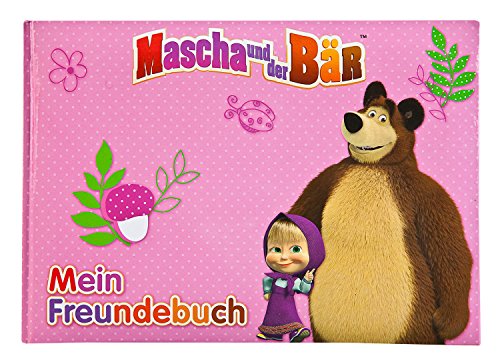 Preisvergleich Produktbild Undercover MBCE0962 - Mascha und der Bär, Freundebuch A5