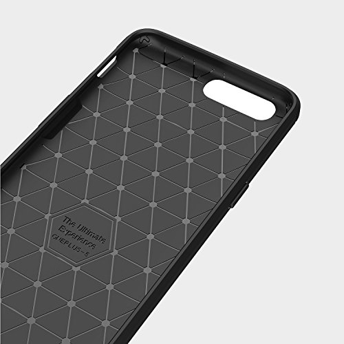 OnePlus 5 Funda KuGi OnePlus 5 Suave Carcasa Silicona Funda Bumper con Absorci  n de Impactos y Anti-Ara  azos Case Cover para OnePlus 5 Smartphone  Negro 