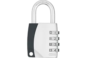 ABUS Kombinationslås 155/40 – hänglås med gjuten zinkhölje – bagagelås/spindlås med individuellt justerbar nummerkod – ABUS-säkerhetsnivå 4 –