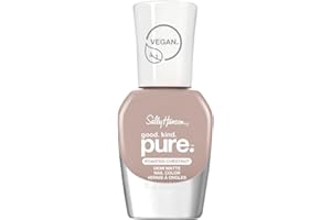 Sally Hansen Smalto per unghie Good.Kind.Pure, Finish Demi-Matte, Formula Vegana, 50 Roasted Chestnut - 0.33 fl oz