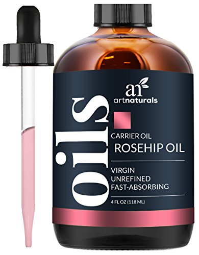 ArtNaturals Natives Reines Hagebutten Kernöl - Bonus Set - 120 ml - Reich an Vitamin A, C & E
