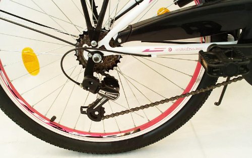 26 ZOLL Kinder Fahrrad Damenfahrrad Cityfahrrad Citybike Mädchenfahrrad Bike VOLTAGE LADY WEISS - 6