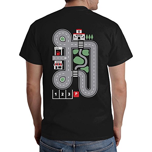 Shirtgeil Witziges Geschenk für Jeden Papa - Straße auf Rücken Als Kinder Spiel T-Shirt X-Large Schwarz Shirtgeil Witziges Geschenk für Jeden Papa - Straße auf Rücken Als Kinder Spiel T-Shirt X-Large Schwarz
