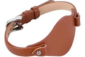 ARCADORA Bracelet de montre en cuir véritable pour Fossil Es3077 Es2830 Es3262 Es3060