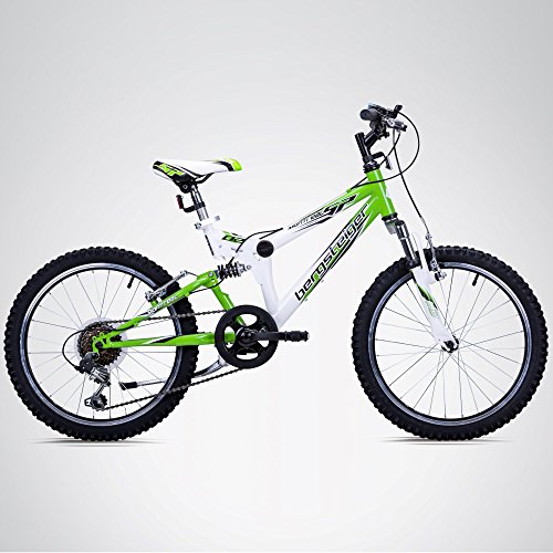 Bergsteiger Montreal 20 Zoll Mountainbike, vollgefedert, 6 Gang Shimano, cooles Kindermountainbike, geeignet für 6 – 9 Jahre - 3
