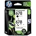 HP 678 Combo Pack - Black & Tricolor Ink Cartridge RS.1100.00