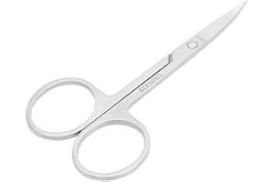 YINHING Hair Cutting Scissors Facial Nose Ear Hair Grooming Scissors Hair Removal Scissor Hair Clippers, Eyebrow Eyelash Trimming Scissors Men's Beard Mustache Care Scissors