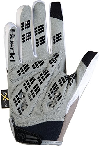Roeckl Maldon Fahrrad Handschuhe lang weiß/schwarz 2017 - 2
