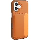 Aksesuarcim Apple iPhone 17 ile Uyumlu Kılıf Silikon Deri G&ouml;r&uuml;n&uuml;ml&uuml; C&uuml;zdan Kartlıklı Darbe Korumalı Stand Olabilen Yeni Tarz 