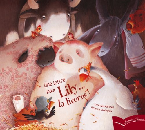 couverture de : Une lettre pour lily la licorne