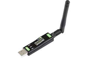 Waveshare USB to LoRa Data Transfer Module, Based On SX1262, Suitable for Data Acquisition in Industry and Agriculture,TCXO crystal oscillator,850~930MHz frequency for Europe, America and Oceania