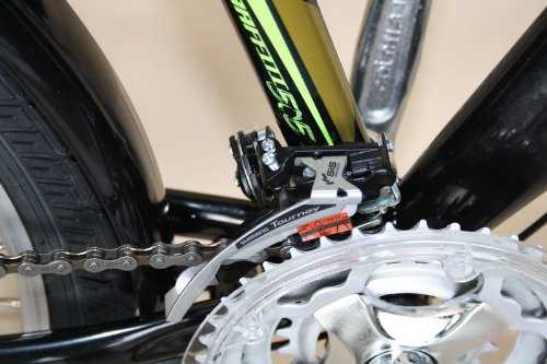 24 Zoll Jungenfahrrad Kinderfahrrad 18 Gang Shimano Kettenschaltung STVO tauglich Schwarz/Grün - 4