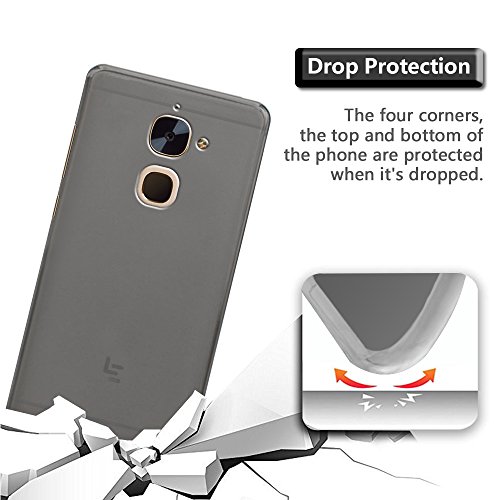 LeEco Le S3 Funda   Protector De Pantalla  Gzerma Funda Case Cover Silicona Premium  flexible  amortigua golpes  Carcasa Y PET Protector De Pantalla  Anti-ara  azos   Sin Burbujas  Para LeEco Le S3