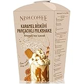 Nish Karamel Bisk&uuml;vi Par&ccedil;acıklı Aromalı Toz İ&ccedil;ecek 250 Gr