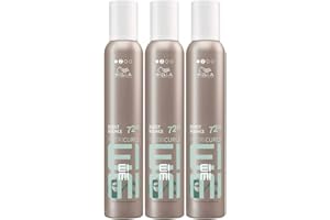 ‎WELLA Wella EIMI Boost Bounce 3 x 300 ml Locken-Mousse Volume Schaumfestiger Styling Professionals by Wella (3er Pack)