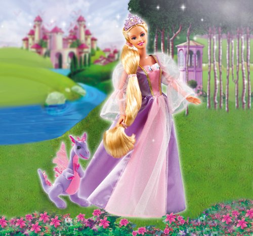 Preisvergleich Produktbild Mattel - Barbie B5826-0 Barbie als Rapunzel, Puppe