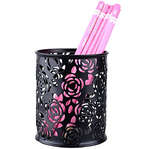 fablcrew Pencil Pot Flor Patr n Metal bol grafo soporte organizador para oficina estudio negro reviews fablcrew Pencil Pot Flor Patr n Metal bol grafo soporte organizador para oficina estudio negro