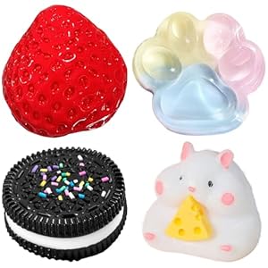 SSKHE 4 piezas Taba Squishy