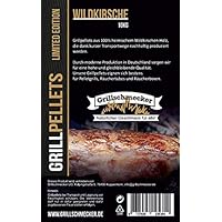 Grillschmecker Grillpellets Wildkirsche - Holzpellets für Grill, Pelletofen & Smoker - Sonderedition Wildkirsche 10 kg