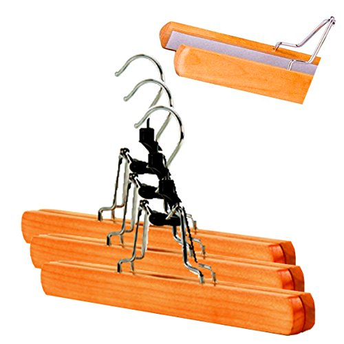 Hosenspanner 3er-Set aus Holz Länge: ca. 24,5 cm