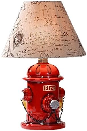 Creative children's room save energy Table lamp Decorative fire