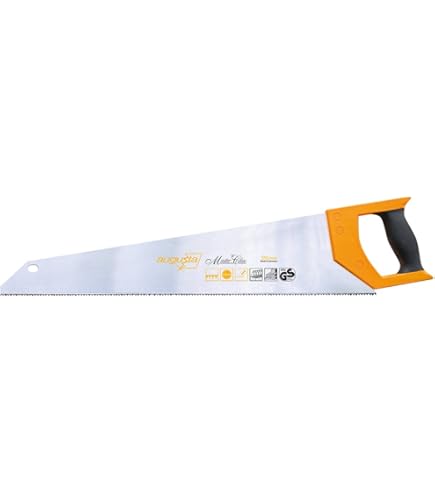 Handzaag met 2-componentenheft 450mm 7 tanden per inch FORMAT Handzaag met 2-componentenheft 450mm 7 tanden per inch FORMAT
