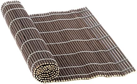 Indulje HY285119G Bamboo Placemats, 30 x 45cm, Grey, Set of 4