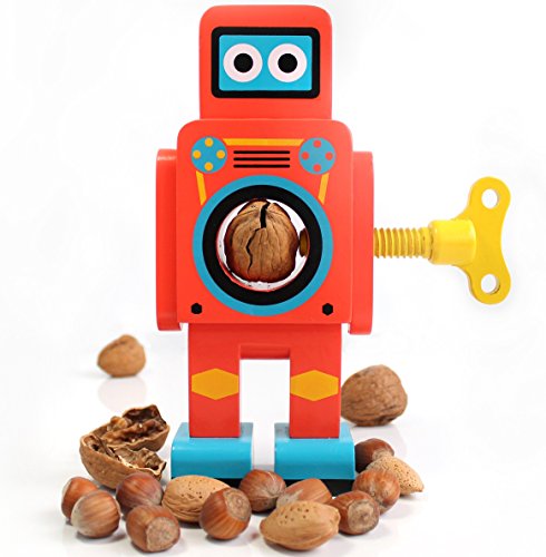 SUCK UK Nussknacker „Roboter“ – rot - 3