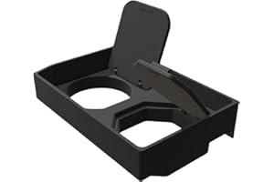 Z.MYUKI Drink Holder for Dacia Bigster 2025 2026 Centre Console Storage Compartment ABS Car Organiser with Convertible Cup Holder