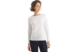 Cecil T- Shirt Basique à Manches Longues Femme