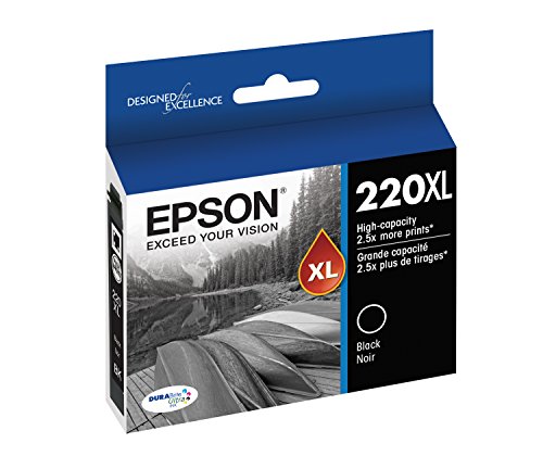 Epson(R) DuraBrite(R) T220XL120-S Ultra High-Yield Black Ink Cartridge