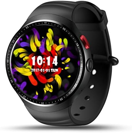 Diadia LEMFO LES1 Smart Watch Android 5.1 Wrist Band Bluetooth4.0 MTK6580 1.3GHz Quad-core 1GB RAM 16GB ROM with Wifi/Sim/GPS Smartwatch phone for Anrioid iOS,Gifts and Toys for Dad,Kids (Black)