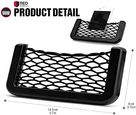 Audi A1 Storage Car Pocket Organizer Mesh Net Bag Phone Wallet Holder Mount X1
