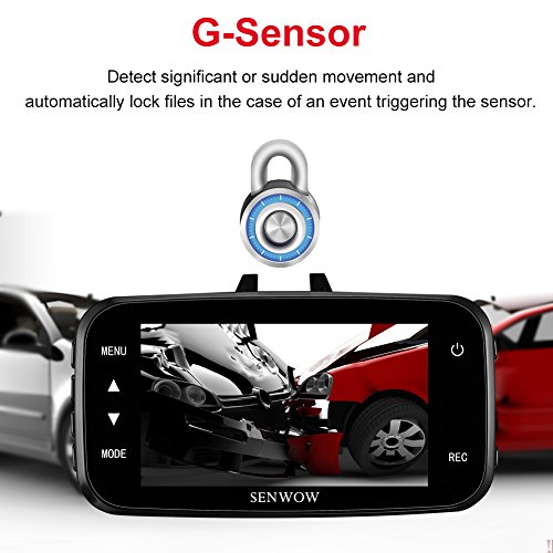 Senwow car dash cam camera video G-sensor – Anson Store