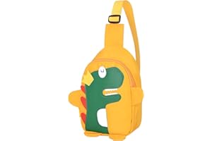 Embhlitfe Dinosaurier Crossbody Tasche für Kinder,Dinosaurier Umhängetasche Kinder Rucksack Kinder Handtasche,Kindergarten Mini Chest Tasche Messenger Tasche für Kinder Geburtstag Geschenke