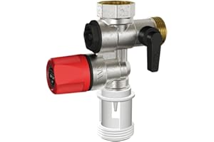 Sicherheitsgruppe gerade - Messing vernickelt matt - SFR - Watts Industrie