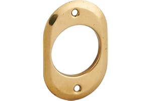 THIRARD - Rosetta per Cilindro Ø30 mm - Finitura Ottone - Ideale per Porta d'Ingresso - Installazione Facile - Design Elegante - Colore Dorato - Garanzia 2 Anni