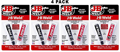 J-B Weld 8265s Original Acier renforcé époxy Lot de 2-56,7 gram (lot de 4)