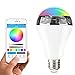 Produktbild Bluetooth LED Lampe E27 6W LED RGB Glühbirnen mit Lautsprecher zu Entspannten Musikgenuß Smartphones Dimmbare Steuerung für Android und Apple iOS Smart Phone